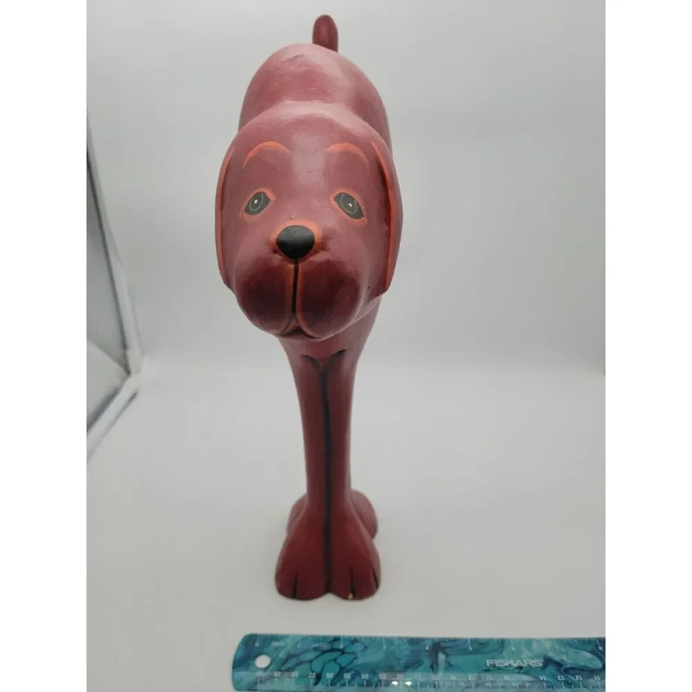 MCM Dog Figurine Brown Tan‎ 9
